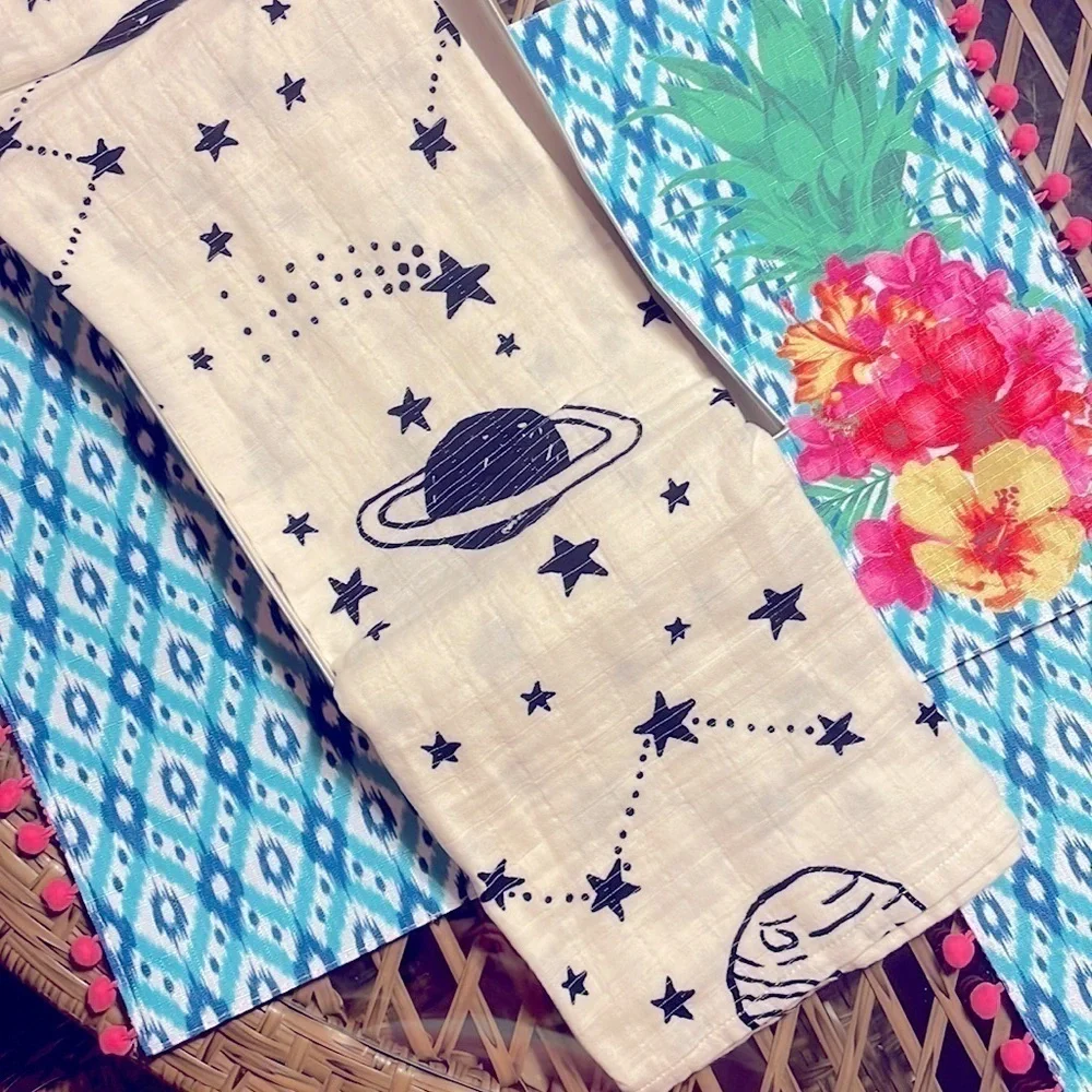 Brand New Premium Organic Cotton Muslin Swaddle Blanket Newborn Baby Receiving